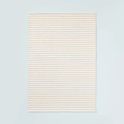 Break Stripe Handmade Area Rug Taupe/Cream - Hearth & Hand™ With Magnolia 6 Break Stripe Handmade Area Rug Taupe/Cream - Hearth & Hand™ With Magnolia - Image 6