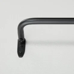 French Return Curtain Rod Matte Black - Hearth & Hand™ With Magnolia -Hearth & Hand with Magnolia GUEST 322942d4 86c2 4c85 b4c3 86878fb7b8b0