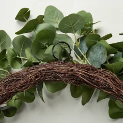24" Faux Seeded Eucalyptus Wreath - Hearth & Hand™ With Magnolia 5 24" Faux Seeded Eucalyptus Wreath - Hearth & Hand™ With Magnolia -Hearth & Hand with Magnolia GUEST 3d7ecc78 94d6 48fc 863e 0b71f2a7dee9