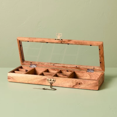 XL Wood Curio Box - Hearth & Hand™ With Magnolia 2 XL Wood Curio Box - Hearth & Hand™ With Magnolia - Image 2