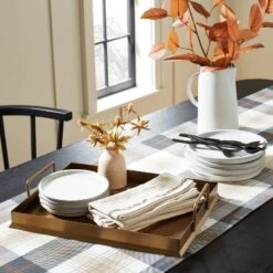 Beveled 12" X 16" Metal Decor Tray Brass Finish - Hearth & Hand™ With Magnolia