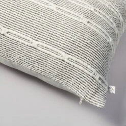 Horizontal Chain Stripe Throw Pillow - Hearth & Hand™ With Magnolia -Hearth & Hand with Magnolia GUEST 6603aaed 2a2e 4197 b884 1320437f94d4