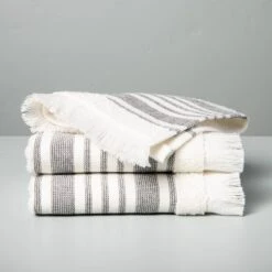 Multistripe Bath Towels Cream/Gray - Hearth & Hand™ With Magnolia 9 Multistripe Bath Towels Cream/Gray - Hearth & Hand™ With Magnolia -Hearth & Hand with Magnolia GUEST 78ade48d d25d 4e09 b83f 227a74722f75