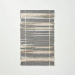 Wool Blend Variegated Stripe Area Rug Dark Gray - Hearth & Hand™ With Magnolia 11 Wool Blend Variegated Stripe Area Rug Dark Gray - Hearth & Hand™ With Magnolia -Hearth & Hand with Magnolia GUEST c629a83d a738 4bab bd2a 06965392a6e8