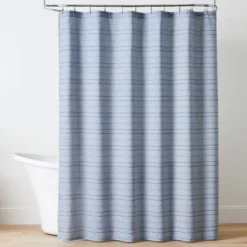 Tonal Stripe Woven Shower Curtain - Hearth & Hand™ With Magnolia -Hearth & Hand with Magnolia GUEST cf0e8e87 7061 4564 95a9 59d3563d35af