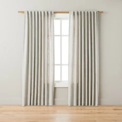 Heathered Slub Curtain Panel - Hearth & Hand™ With Magnolia -Hearth & Hand with Magnolia GUEST e709b5d2 ea46 4acf 9a7b 2d00440fd753