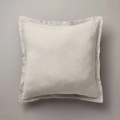 26"x26" Linen Blend Euro Bed Pillow - Hearth & Hand™ With Magnolia 5 26"x26" Linen Blend Euro Bed Pillow - Hearth & Hand™ With Magnolia - Image 5