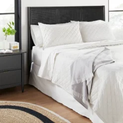 Hearth & Hand with Magnolia 51 Diamond Stripe Matelassé Pillow Sham - Hearth & Hand™ With Magnolia